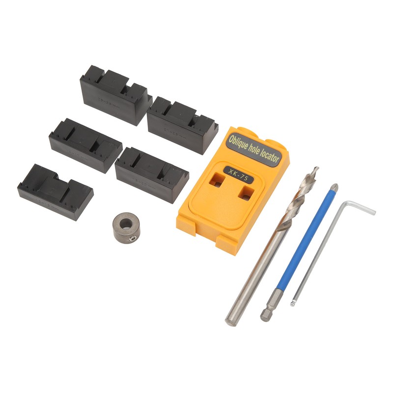 Pocket Hole Jig Kit 2 Hole Wood Jig System Kit