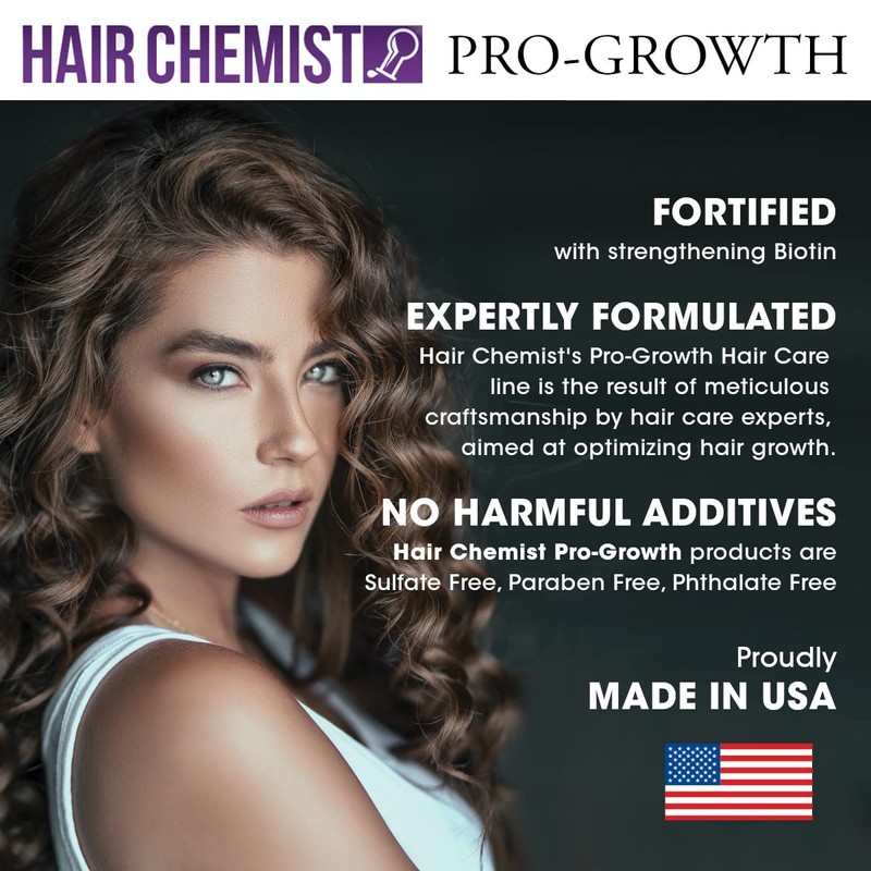 Hair Chemist Pro-Growth Shampoo with Biotin 33.8 oz. - Biotin