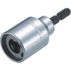 TRUSCO Electric Driver Socket for All Threads, Compatible Screw Diameter