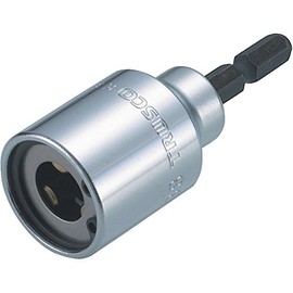 TRUSCO Electric Driver Socket for All Threads, Compatible Screw Diameter W1/2