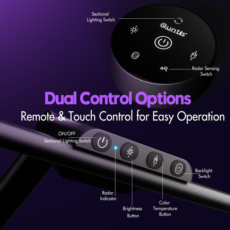 Quntis 32.5" Architect Desk Lamps for Office Home Dorm -