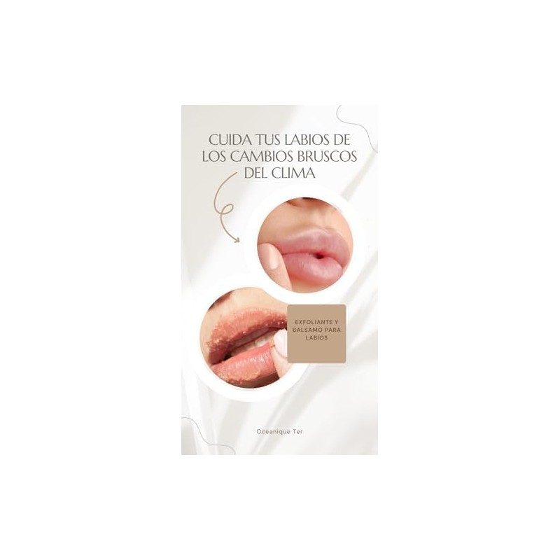 Tratamiento para labios exfoliante y balsamo