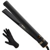 HOT TOOLS Pro Artist Black Gold Ionic 1 Inch Flat