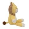 Living Textiles Knitted Plush Baby Toy - Leo The Lion