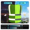 2-Pack Reflective Safety Vest for Men Women, High Visibility Security