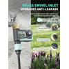 RAINPOINT Sprinkler Timer with Brass Swivel, Water Timer for Garden