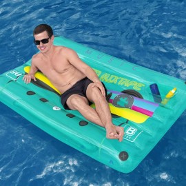 Bestway Salvavidas Inflable Flotador Colchoneta Pelota Jumbo Vintage