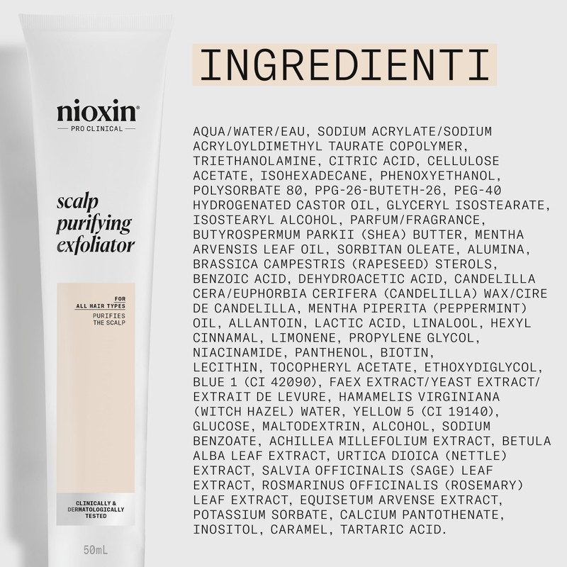 Nioxin Scalp Purifying Exfoliator - Deep Cleansing & Refreshing Scalp