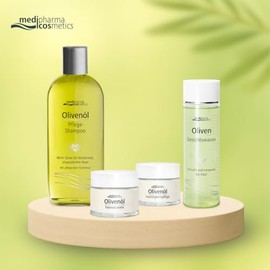 Medipharma Cosmetics Crema hidratante facial intensiva para piel muy seca | Loción facial hidratante diaria para mujeres y hombres | Cuidado de la piel extra seco | Sin parabenos, aceite de oliva, vitamina A, vitamina E (50 ml)