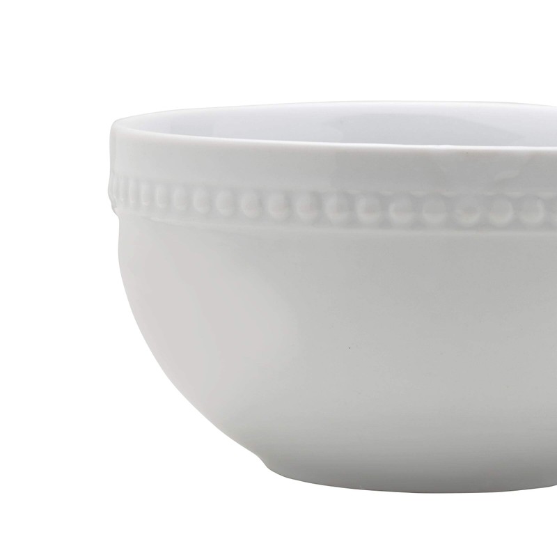 Everyday White by Fitz and Floyd Beaded 26 Ounce Porcelain