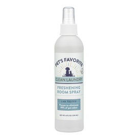 Pet’s Favorite Freshening Room Spray - Concentrated Air Freshener - Pet-Friendly Air Freshener - Pet Odor Eliminator Room Spray - Clean Laundry - Pack of 1