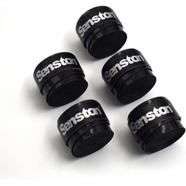 Senston Tennis Badminton Grip Tape Anti-Slip Porous Super Absorbent Grip, Pack of 5