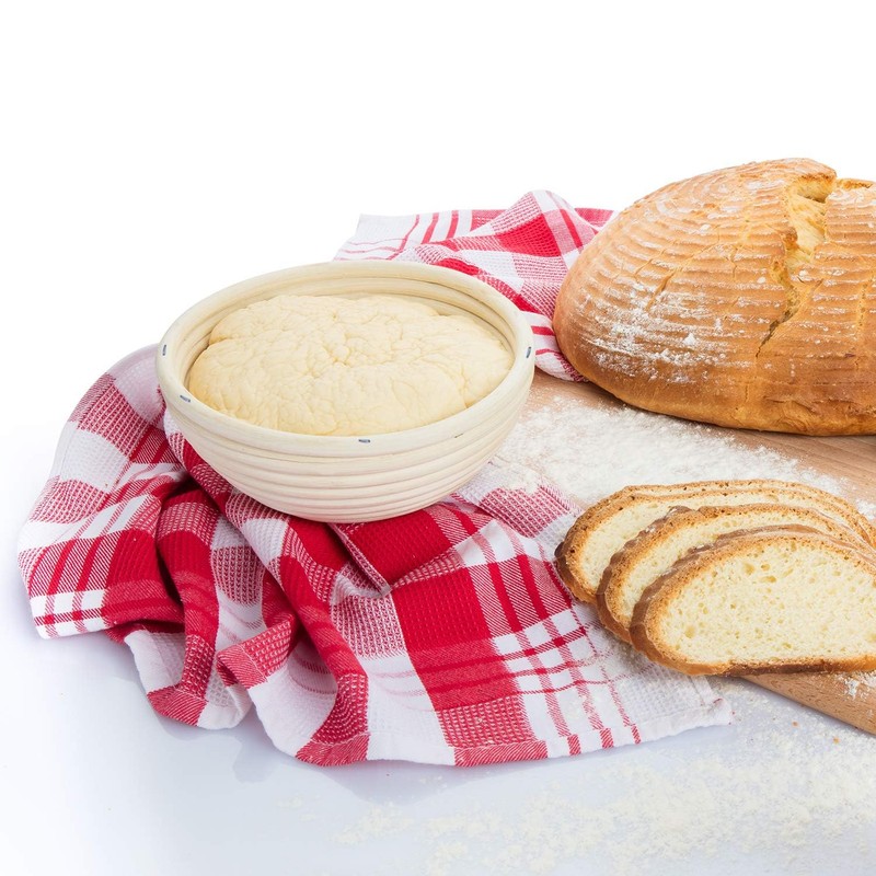 Westmark Proofing Basket for 1500-2000 grams of bread dough, round,