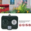 Ultrasonic Animal Repeller Waterproof Solar Bird Repellent Flashing Light for