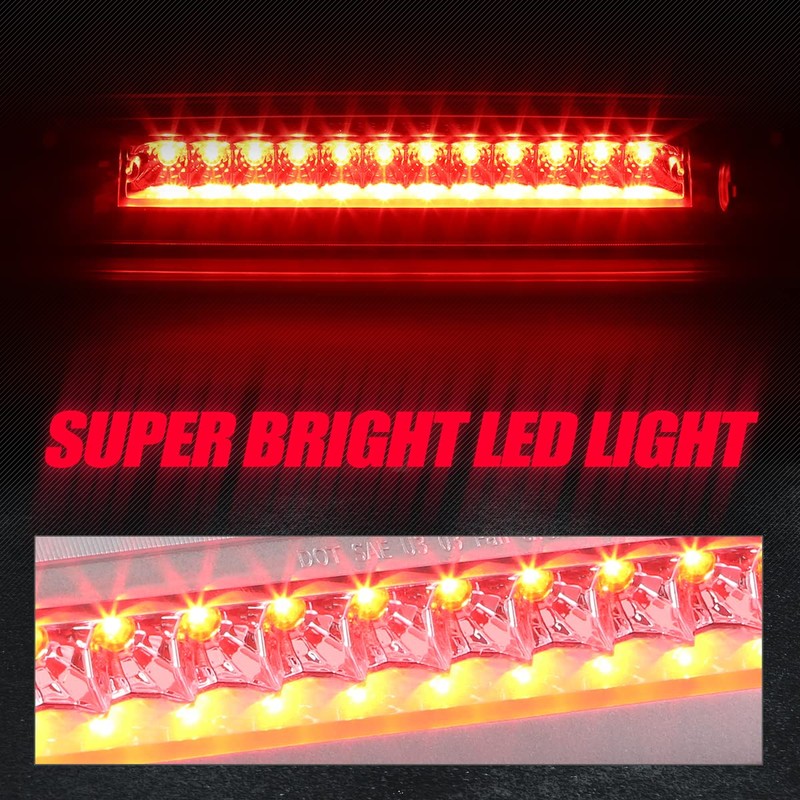 Auto Dynasty LED 3rd Third Tail Brake Light High Mount