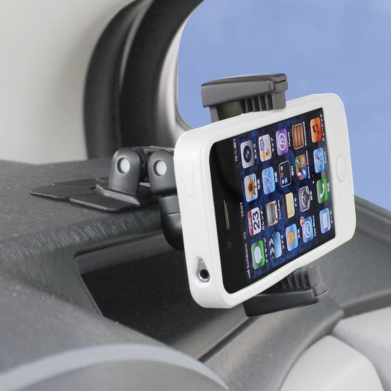 槌屋ヤック(Tsuchiya Yac) 車内用品 車載ホルダー ディレクションスマホホルダー ブラック PZ-608