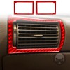Carbon Fiber Woven Texture Center Console Both Side Air Vent
