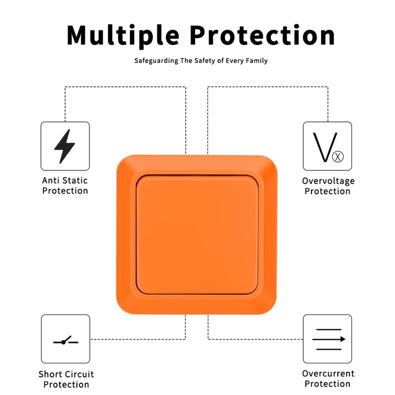 MZ-01-CH Wall Switch