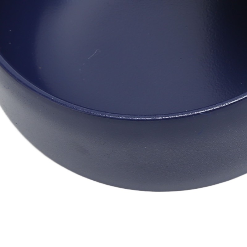 Men Shaving Soap Bowl Dark Blue Wide Mouth Easy To