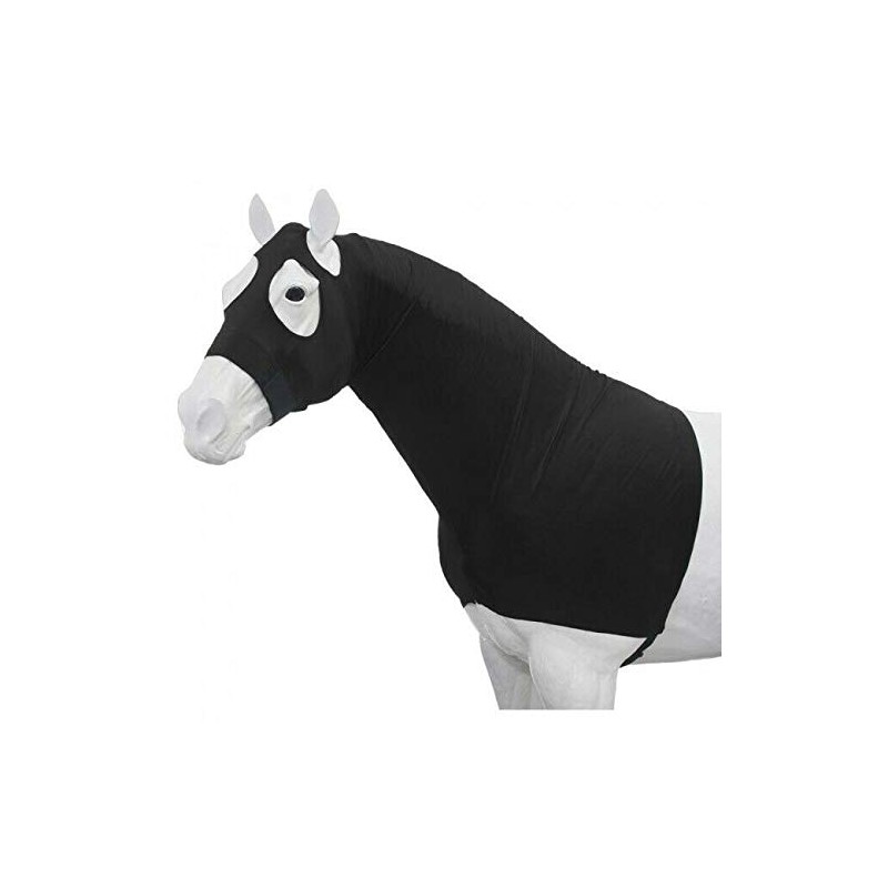 Tough 1 Spandex Mane Stay Hood, Black, Medium