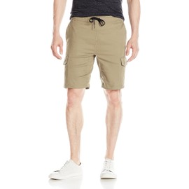 Brooklyn Athletics Men's Soft Twill Multi Pocket Cargo Shorts