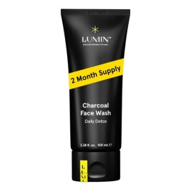 Lumin Charcoal Face Wash For Men Skincare - Desintoxicación                                                                                           