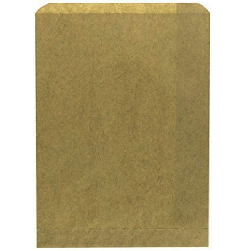 N'icePackaging - 50 Qty 5" x 7" Brown Kraft Flat