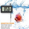 ZHITING Indoor Thermometer, Mini LCD Digital Thermometer Hygrometer, Aquarium Thermometer,