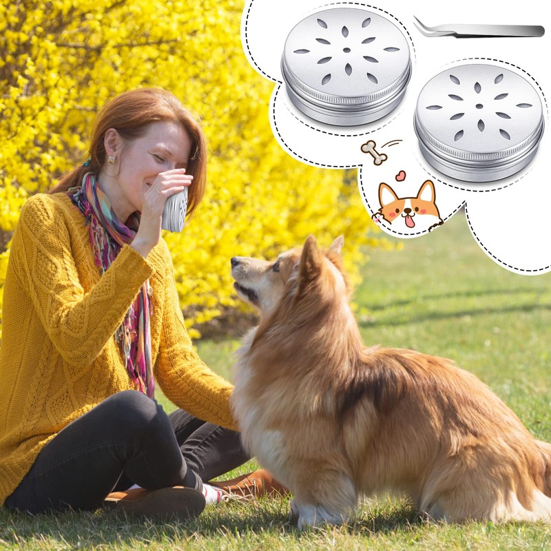 Shimeyao 59 Pcs Dog Scent Training Kit, 24 Scent Training