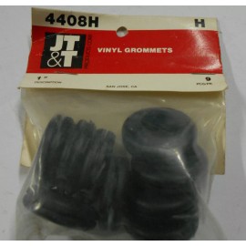 JT&T Co. Vinyl Grommets 1.000" I.D.Bore - 1.275" O.D. 9 Pcs.