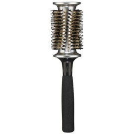 Conair Shiny & Smooth Blowout Brush for Coarse & Thick Hair – Detangling & Smoothing Round Brush, Adds Shine & Reduces Frizz, Ideal for Blow-Drying & Styling, Soft Bristles for Gentle Control