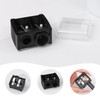 Pack of 4 Thick Pencil Sharpeners, Thick and Thin Pencils