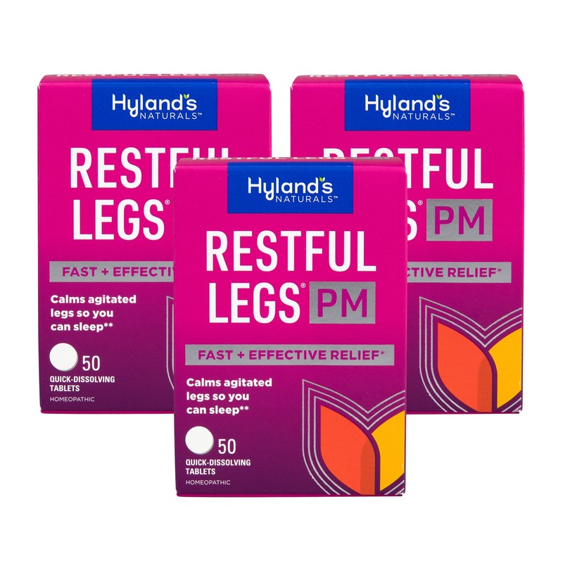 Hyland's Restful Legs PM Tablets 150 Count Natural Relieve Agitated