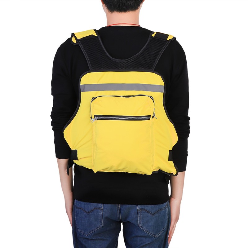 Outdoor Emergency Survival Fishing Swimming Vest Aid Jacket Lifevest Waistcoat