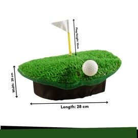 FNA FASHIONS® Crazy Golf Hat & Inflatable Golf Club Fancy Dress SetCrazy Golf Hat & Inflatable Golf Club Fancy Dress Set | Adult Fancy Dress Costume Accessories