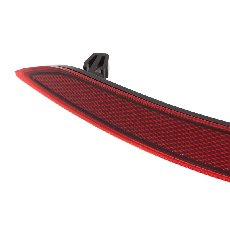 Keenso Rear Bumper Reflector Clear Visibility Rounded Edges Shockproof Replacement