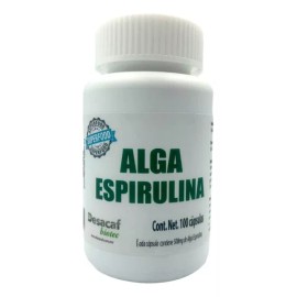 Alif Alga Espirulina 500mg  C/100 Capsulas  Alif