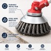 Steel Wire Weed Brush Trimmer Head for Garden Cleanup –