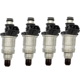 Amrxuts FJ582 4pcs Fuel Injectors for Honda Prelude 2.2L L4 1997 1998 1999 2000 2001 06164-P5M-000 06164-PBY-000