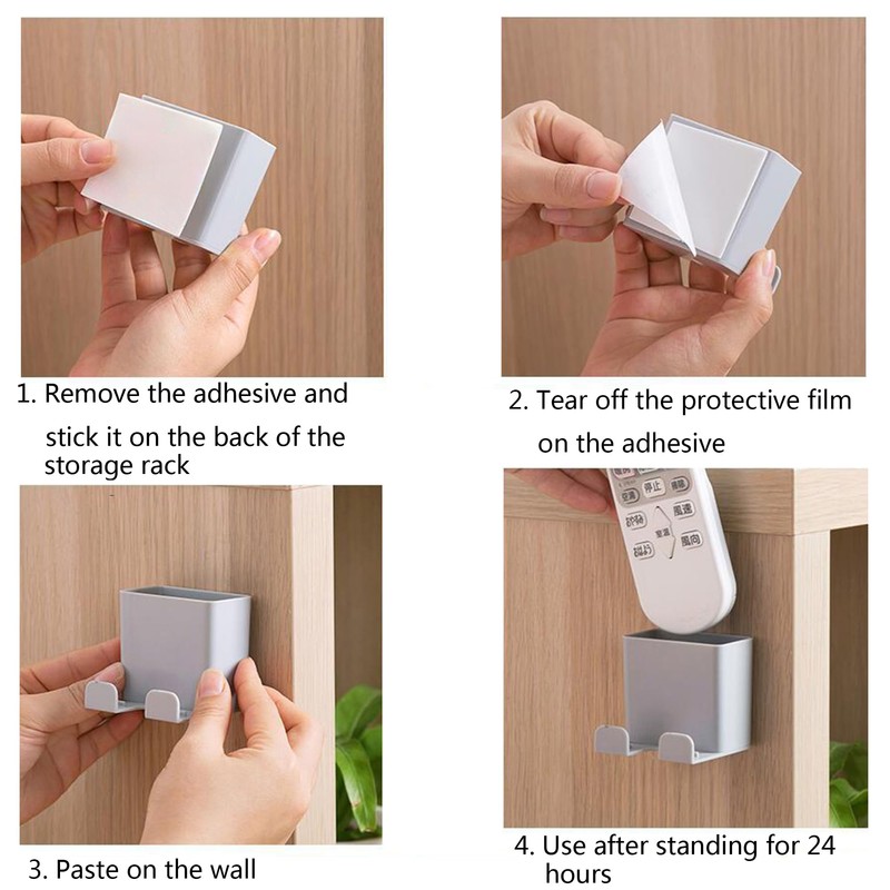 GTian 2 Pack Wall Mount Phone Holders, Phone Holder for