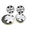 ATEX Black Union Jack Wheel Hub Center Cover Kit for