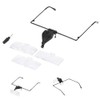 1.5X 2.5X 3.5X Eyeglass LED Magnifier Hands Free Head Eyelash
