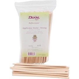 Dukal Reflections Wax Body Treatment Applicators, Beige, 100 Count