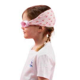 Waterplops Swimming Goggles with Ergonomic Headband (Dinosaur, White Goggles, Green Lenses for Kids)