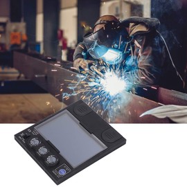 Welding Helmet Lens, Solar Auto-Darkening Welding Lens, Ajustable LCD Lens Dimming Shade Horizontal Filter, Welding Protective Mask Lens, Welding Supplies