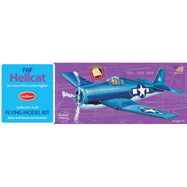 Guillow's F6F Hellcat Model Kit