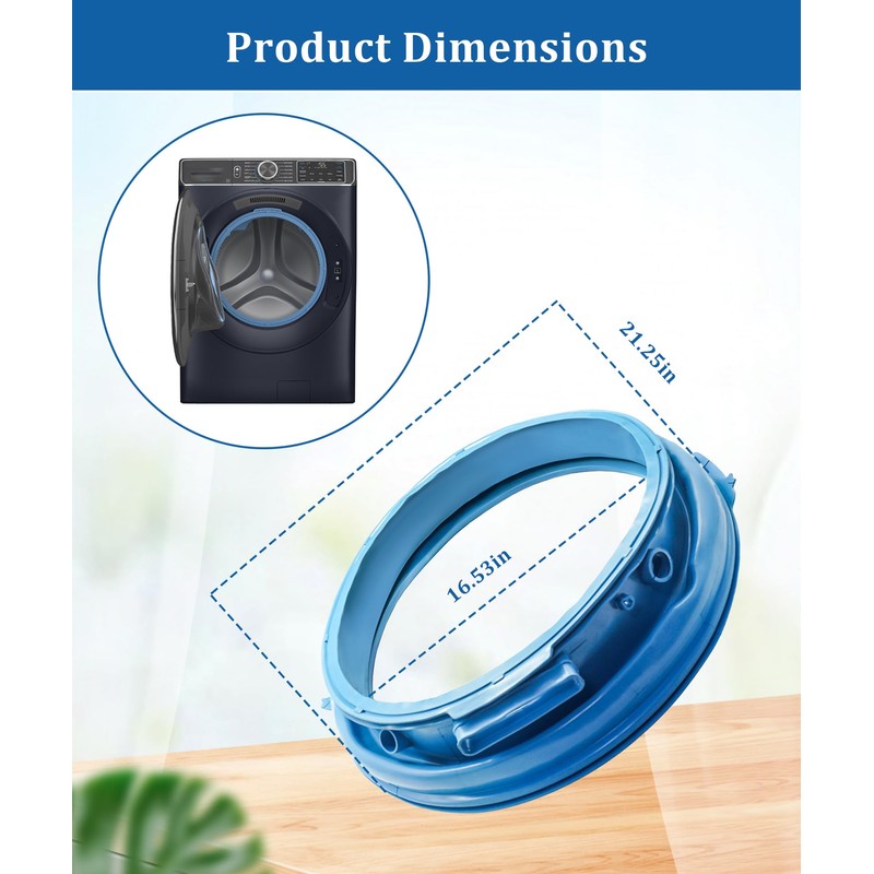 WH05X29521 Front Load Washer Rubber Seal