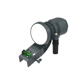 GeoSync Universal Single 1 Output LNB for Satellite Dish SKY Freesat HD TV KU Band Satellite Receiver with Spirit Level Bracket