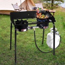 GasSaf 3FT Propane Regulator with Hose, Low Pressure Propane Gas Parts for Weber Grill, Blackstone Grills, Heaters, Fire Pits and More