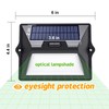 intelamp Solar Fence Lights Outdoor, 6 Packs 9 Colors &